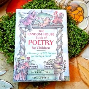 1983❤572 POEMS  RANDOM HOUSE Book of Poetry for Children Adults Family Treasury